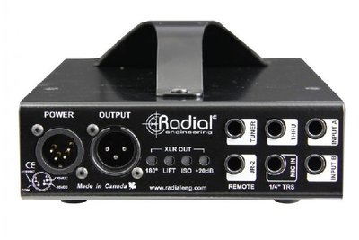 造韻樂器音響- JU-MUSIC - Radial JDV REV 5 Dual-input主動盒 『公司貨，免運費』