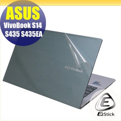 【Ezstick】ASUS S435 S435EA 二代透氣機身保護貼 (含上蓋貼、鍵盤週圍貼、底部貼) DIY 包膜