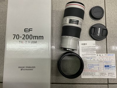 [保固一年] [高雄明豐] 公司貨 95新 Canon EF 70-200mm F4 II L IS USM 便宜賣[]