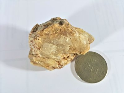 [銀九藝] 早期 天然聚合狀結晶體 北投石 能量石 原礦 65公克 (3)