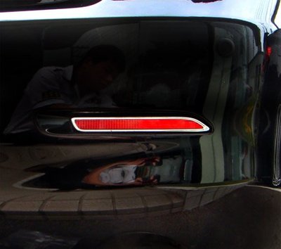 圓夢工廠 Toyota Camry 6代 6.5代 2006~2011 改裝 鍍鉻銀 後保桿 反光片框 後霧燈框