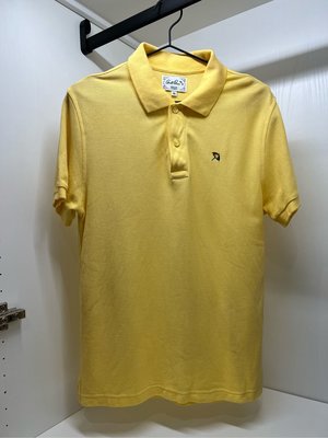 Arnold Palmer 雨傘牌 淡黃色POLO衫 專櫃正品 二手極新