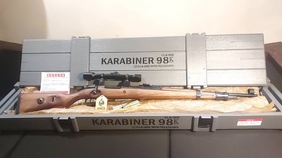 Speed千速(^_^)ARES  KARABINER  98K手拉狙擊空氣槍