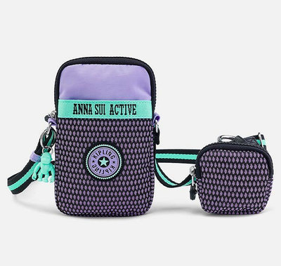 Kipling x ANNA SUI  聯名系列 猴子包 K17381 手機包 子母包 休閒 輕量斜背肩背包 隨身日常 旅遊 限時優惠