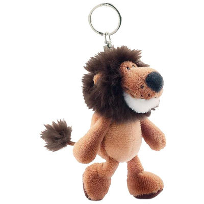 【現貨】德國NICI 熊貓匙扣毛絨獅子大猩猩鑰匙鏈包包吊飾玩偶可愛掛件