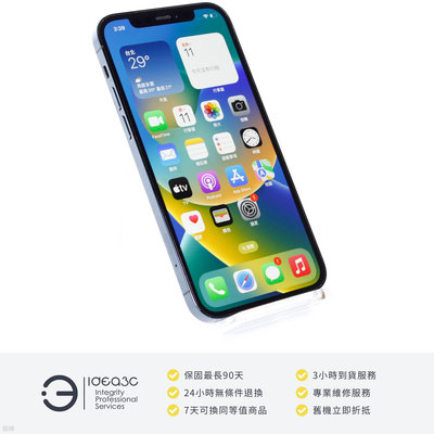 「點子3C」iPhone 12 Pro 128G 太平洋藍【店保3個月】MGMN3TA 6.1吋螢幕 支援5G A14仿生晶片 DJ108