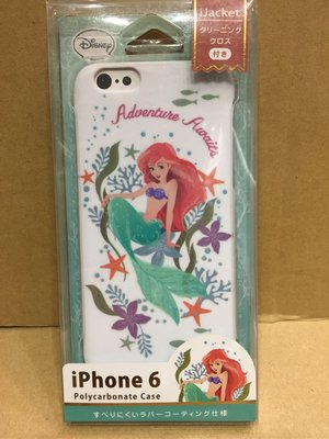 ［變身館日本服飾］~Disney~迪士尼～美人魚～apple~iphone6/6s~手機殼～日本購入~全新正版商品~現品