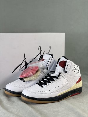 Air Jordan-2 AJ22 aj2  Union   黑白 籃球鞋 男鞋 DJ4375-101