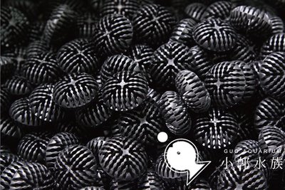 小郭水族-台灣製【五倍培菌 生化球 散裝100顆】5倍 生物球 /生物過濾球 消音 底部過濾