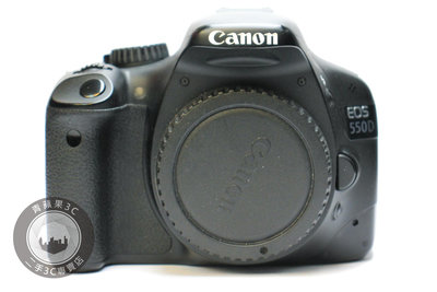 【台南橙市3C】Canon EOS 550D 單機身 快門數約253XX張 二手相機 #88800
