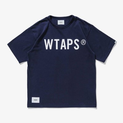 WTAPS 21SS BANNER / SS / COTTON tee 短袖T恤t-shirt 白藍綠 
