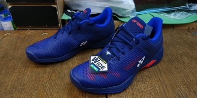 總統網球(自取可刷國旅卡)Yonex POWER CUSHION SONICAGE 2 藍色 寬楦頭 網球鞋
