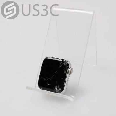 【US3C-桃園春日店】【一元起標】Apple Watch Series 4 Nike+ 44mm GPS+LTE 銀 鋁合金錶殼 心率感測 定位系統 二手手錶