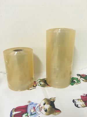 台灣製 南亞PVC膠模 包皂膜 包裝膜 彈性伸縮膜（寬10cm長200米）