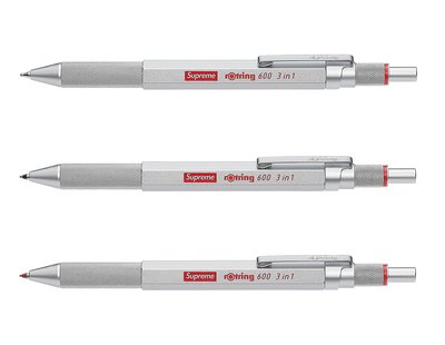 【紐約范特西】預購 SUPREME SS23 ROTRING 600 3-IN-1 三合一 自動鉛筆 原字筆