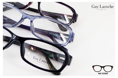 【My Eyes 瞳言瞳語】Guy Laroche 全框光學眼鏡 氣質OL風格 品味生活(GL390)