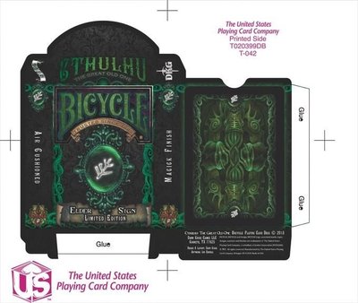 Cthulhu Bicycle Deck - "Elder Sign" Edition