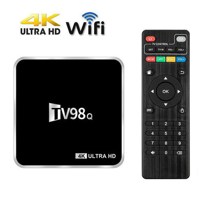 【促銷】TV98Q 機頂盒4K高清全志H313電視盒安卓12 TV BOX tv98播放器
