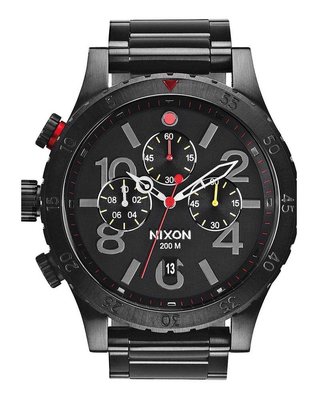 美國代購 Nixon 48 20 Chrono 大錶徑金屬質感 男錶 手錶 三眼錶
