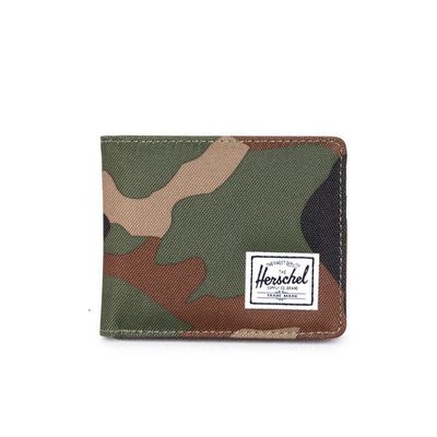 美國東村【Herschel】HANK WALLET | COIN 迷彩帆布 短夾+零錢袋