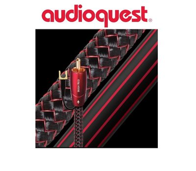 鈞釩音響~美國線聖 Audioquest Irish Red Subwoofer Cables超重低音線 3.0m