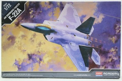 【統一模型玩具店】ACADEMY《美國波音公司 猛禽-單座隱型戰鬥機 F-22A》1:72 # 12423【缺貨】
