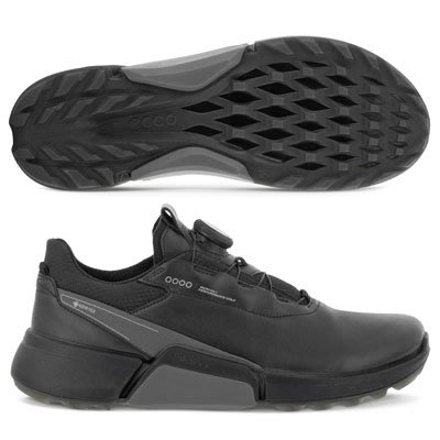 (易達高爾夫)全新原廠ecco W BIOM H4 BOA 黑色 無釘 女仕 高爾夫球鞋