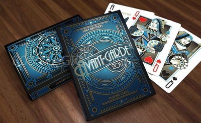 [808 MAGIC]魔術道具 Avant-garde blue playing cards