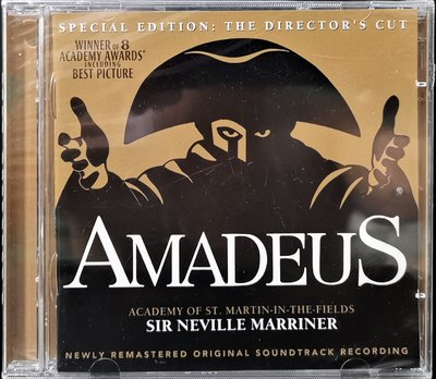 AMADEUS 阿瑪迪斯 Original Soundtrack Recording  2CD 【歐版全新未拆】