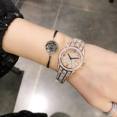 直購#蕭邦手錶 滿天星勁爆珠寶系列 滿天星方形防水鑲鑽石英錶女錶女士手錶
