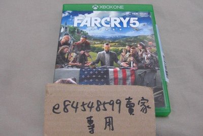 XBOX ONE 極地戰壕5 Far Cry 中文版 二手良品 極地戰嚎5 遠到哭5