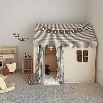【現貨】韓國ins兒童帳篷室內遊戲屋公主城堡寶寶房子玩具男女孩分床神器