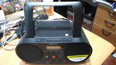 SONY FM AM CD USB 手提音響 可當電腦喇叭