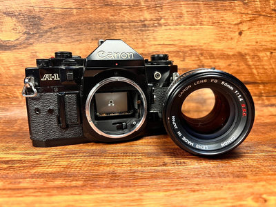 佳能canon A-1 膠片相機 帶50mm f1.4 SS