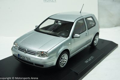 【現貨特價】1:18 Norev VW Golf 4 GTI 1998 四代銀色 ※合金全開※