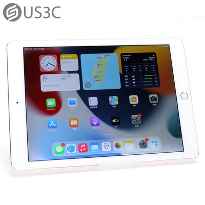 【US3C-台南店】【一元起標】台灣公司貨 Apple iPad Air 2 128G WiFi 9.7吋 金色 TouchID指紋辨識 A8X處理器 二手平板