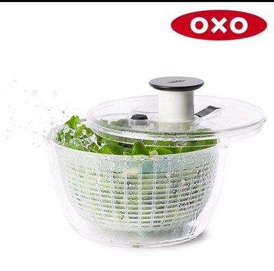 OXO 按壓式蔬菜香草脫水器V4  不滑手 矽膠 脫水器 生菜 廚房用品 可自取 南港軟體園區