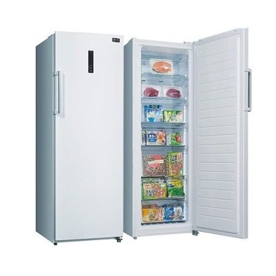【免信用卡分期】三洋 250L 直立式冷凍櫃 SCR-250F 窄身設計 自動除霜 冷凍冷藏單切 多段溫度設定