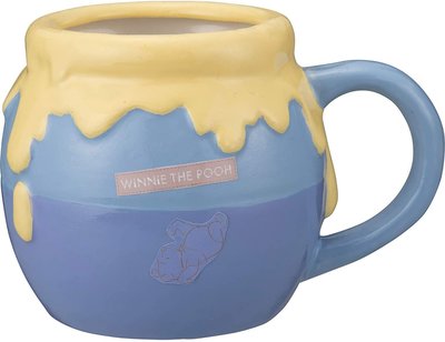 Disney 迪士尼 小熊維尼 Winnie Pooh  Honey Pot 蜂蜜罐 造型 馬克杯 咖啡杯 茶杯 杯子