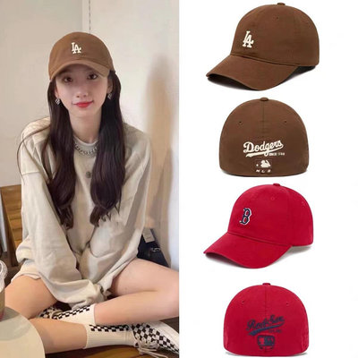 韓國MLB棒球帽CP19封口帽LA男女同款小標軟頂刺繡全封閉NY鴨舌帽