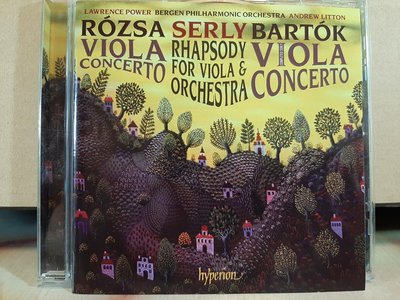 Andrew Litton,Rosa,Bartok,Serly-Viola.c,Rhapsody,安德魯·里頓指揮演繹羅莎，巴爾托克中提琴協奏曲，謝爾利狂想曲等