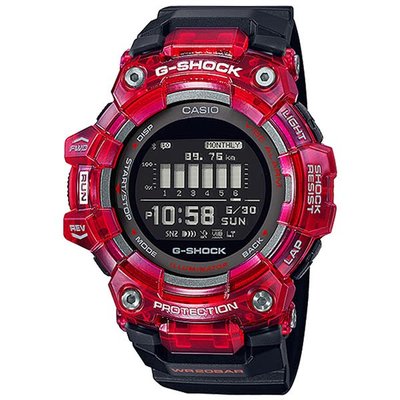 【CASIO G-SHOCK】(公司貨)GBD-100SM-4A1  GPS 藍牙運動手錶 以白色半透明樹脂作為外型配色