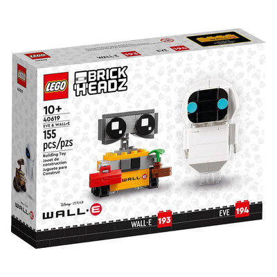 樂高 LEGO 40619 BrickHeadz 伊芙與瓦力 EVE &amp; WALL.E