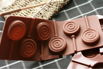 ＊水蘋果＊A-169 真知棒 棒棒糖矽膠模具 巧克力模具 經典棒棒糖模具