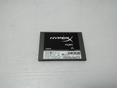 616 [大鋼牙二手3C]固態硬碟 金士頓 SHDS37A / 240G  240G SSD (一元起標)