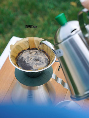 新品日本hario v60戶外咖啡濾杯分享壺濾紙露營手沖咖啡壺套裝專業