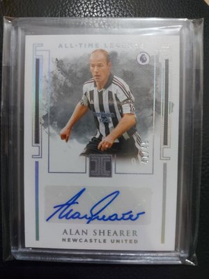 2019-20  Alan Shearer auto  impeccable 白國寶 簽名卡 限量49張  All Time Legends