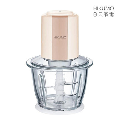 HIKUMO 日云 晶亮玻璃杯四刀刃調理機（1200ml大容量）