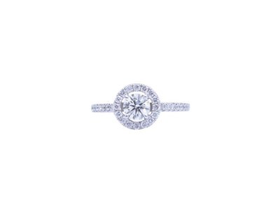 【D-W 鑽石世界】18K│40分│求婚│永恆燦爛鑽石戒指---1509-105