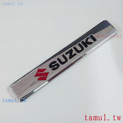 Suzuki 金屬改裝車貼 vitara swift車標貼側標裝飾貼運動葉子板字標車尾標